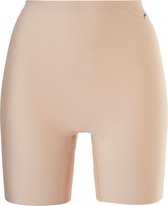 ten Cate Secrets women long shorts (1-pack) - dames lange boxer hoge taille - beige - Maat: S