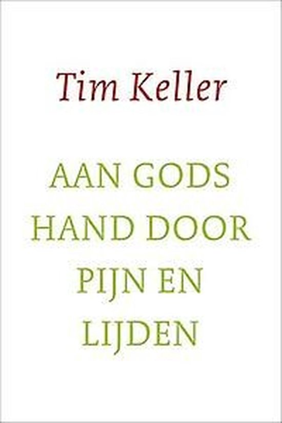 Aan gods hand door pijn en lijden - cover