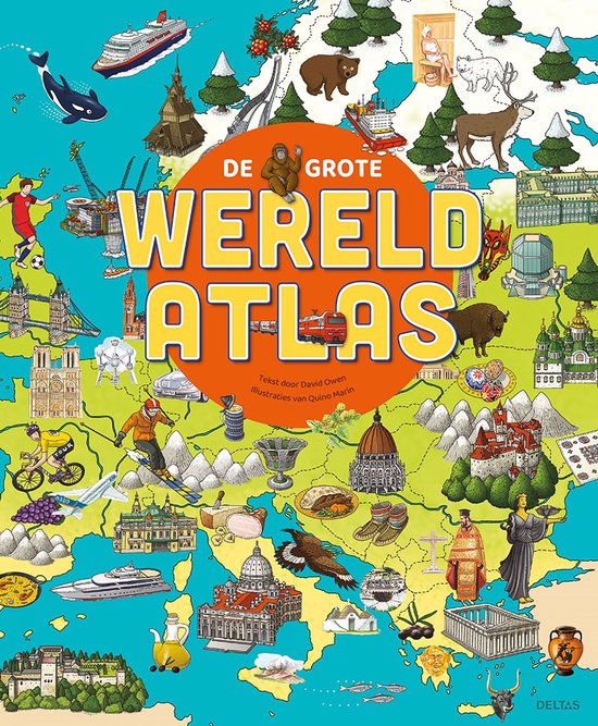 De grote wereldatlas – voor kinderen