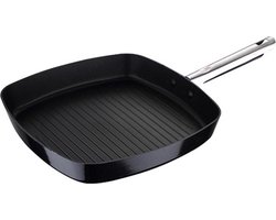 Barbecue Pixel Zwart Roestvrij staal Gehard aluminium (28 x 28 x 4,5 cm)