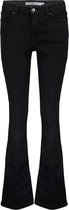 Geisha Jeans Flared Jeans Beau 11621 850 Black Denim Dames Maat - L