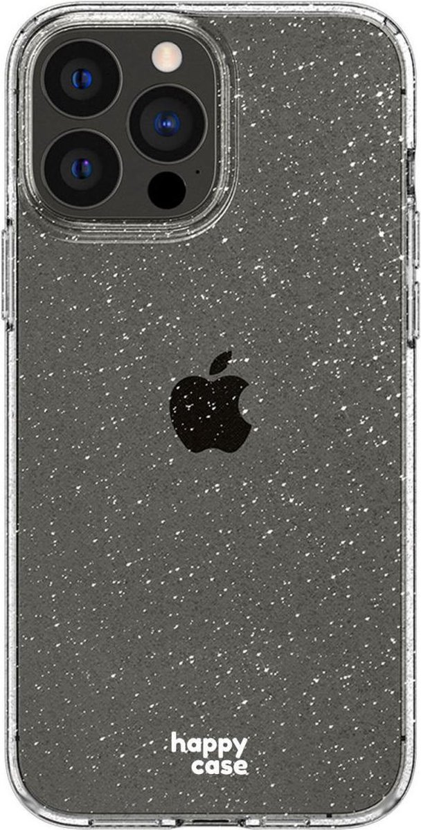 HappyCase iPhone 13 Pro Hoesje Flexibel TPU Glitter Print