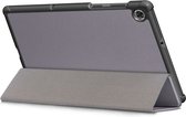 Lenovo Tab M10 HD (2e gen) Bookcase hoesje - Just in Case - Effen Grijs - Kunstleer