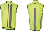 XLC JE-R01 High-Visibility Vest, geel/zilver Maat XS