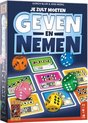 Afbeelding van het spelletje dobbelspel Geven en Nemen 18 x 13 cm karton blauw