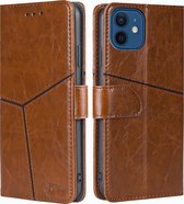 Apple iPhone 13 Pro Bookcase | Hoogwaardig PU Leren Hoesje | Lederen Wallet Case | Luxe Uitstraling | Pasjeshouder | Bruin