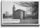 Walljar - Kasteel Bouvigne II - Muurdecoratie - Canvas schilderij