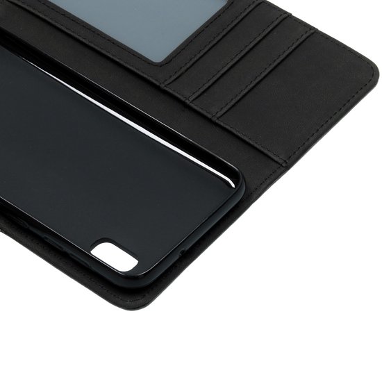 iMoshion Hoesje Geschikt voor Samsung Galaxy A10 Hoesje Met Pasjeshouder - iMoshion Luxe Bookcase - Zwart - iMoshion