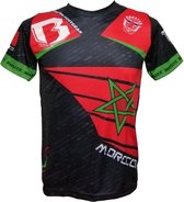T-shirt Marokko Rood/Zwart/Groen