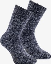 1 paar heren antislip sokken - Blauw - Maat 43/46