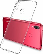 Huawei Y7 (2019) hoesje - Transparante gel case - Volledig doorzichtig - GSM Hoesje - Telefoonhoesje Geschikt Voor: Huawei Y7 (2019)