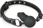 Ball gag met siliconen bal - BDSM - Bondage - BDSM - Zweepjes en Knevels