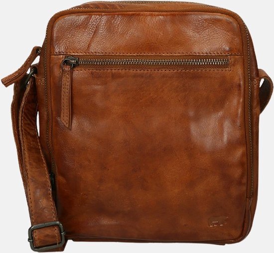 Bear Design Kleine Crossbodytas / Schoudertas Heren - Leer - Cow Lavato -  Cognac | bol
