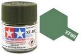 Tamiya XF-89 Dark Green 2 - Matt - Acryl - 10ml Verf potje