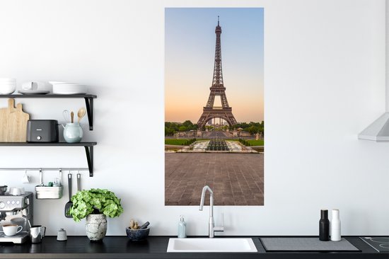 Poster Paris - Tour Eiffel - Lever du Soleil - 60x120 cm