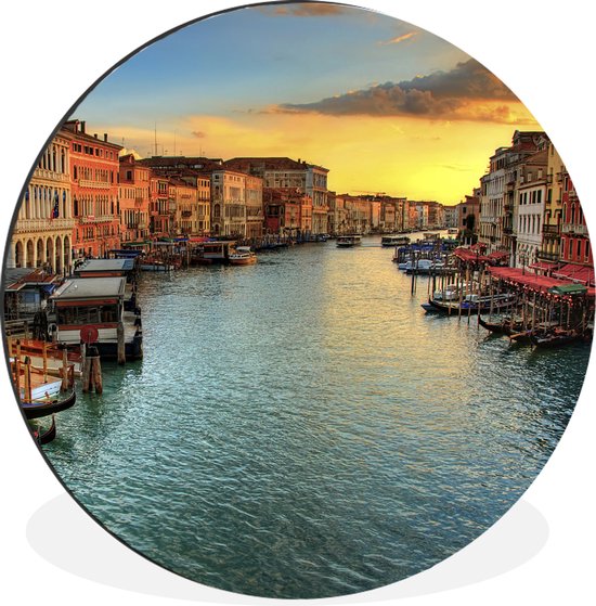 Venetië le soir Cercle mural aluminium ⌀ 140 cm