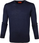 Suitable Merino Trui O-neck Navy - maat XXL