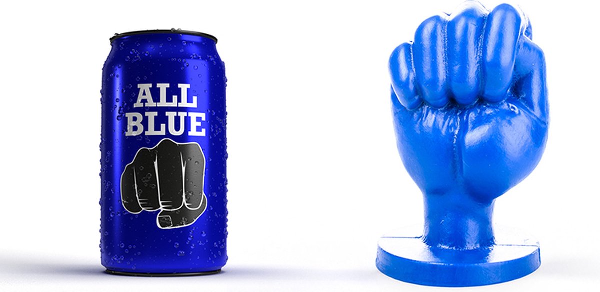 Goedkoopste All Blue Fisting Dildo - Small