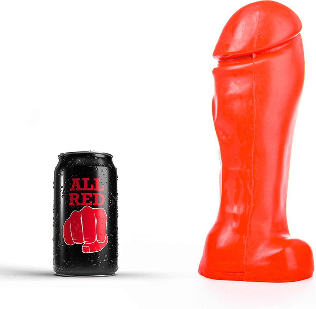 Goedkoopste All Red Dildo 22 x 8 cm - rood
