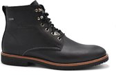 Panama Jack - Heren schoenen - Veterschoen - Leder - Zwart - Maat 45