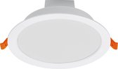 LEDVANCE Armatuur: voor plafond, SMART RECESS DOWNLIGHT TW AND RGB / 12 W, 220…240 V, stralingshoek: 110, Tunable White, 2700…6500 K, body materiaal: polyprophylene (pp)/polyamid, IP20