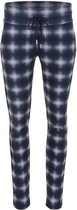 Zizo Broek Marlin Broek Wi21 Mar 003 205 Black Check Dames Maat - W40