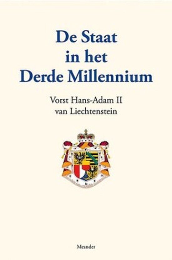 Cover van het boek 'De staat in het derde millennium' van Hans-Adam van Vorst Liechtenstein