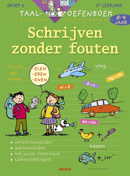 Taaloefenboek Schrijven zonder fouten, Emy Geyskens 9789044728354 Boeken