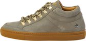 KUNOKA Michèle Grey - Sneakers Dames - maat 39 - Grijs Bruin