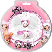 Na!na!na! Surprise Haaraccessoires Meisjes Roze/wit 8-delig