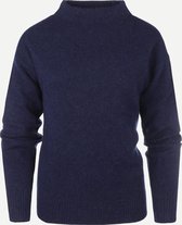 Steppin' Out Herfst/Winter 2021 Trui Jordi Sweater Vrouwen - Regular Fit - Wol - Blauw (M)