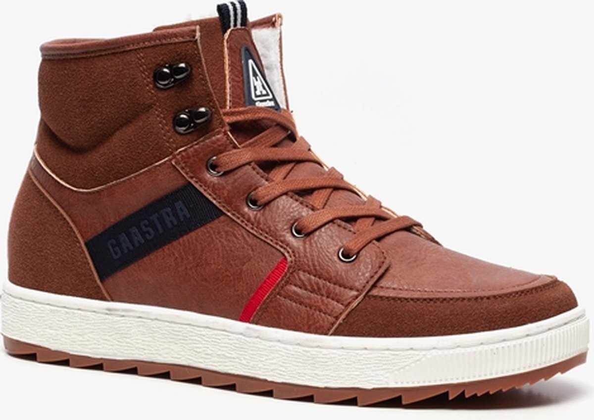 Gaastra Remus Mid sneakers cognac - Maat 41