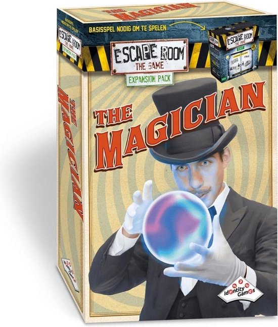 Thumbnail van een extra afbeelding van het spel Spellenbundel - 2 Stuks - Escape Room - The Game basisspel & Uitbreiding The Magician