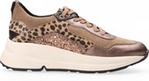 Geox  - Backsie sneaker beige suede - Beige - 39