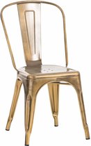 Terras - Bistro - Kantinestoel Vinstra, Goud