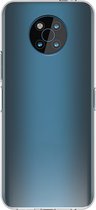 iMoshion Hoesje Geschikt voor Nokia G50 Hoesje Siliconen - iMoshion Softcase Backcover smartphone - Transparant