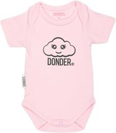 Donder | Romper | Korte Mouw | Basic Roze