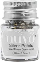 Tonic Studios -Nuvo gemstones assorted silver rectangles