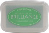 Brilliance ink pad pearl lime
