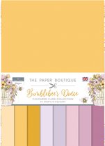 The Paper Boutique Gekleurd Karton - Bumblebee's Dance - A4 - 4x8 kleuren