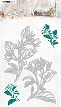 Studio Light Embossing Die Cut Stencil - Winter Charm nr.325 - 101x146mm