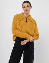 Vero Moda Trui Vmdaisy Ls Collar Blouse Ga 10251185 Chai Tea/ W Mealnge Dames Maat - XS