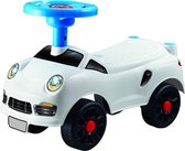Eco Toys Sport Loopauto - Wit - met claxon