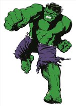 Marvel Comics - Maxi Muursticker - Hulk - Groen - 145x105 cm