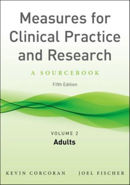 Measures For Clinical Practice And Research - cover