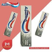 Aquafresh Extra White - 75 ml - 3 Halen 2 Betalen + Oramint Oral Care Kit