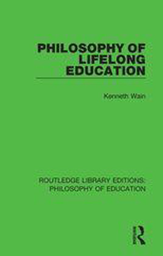 Routledge Library Editions: Philosophy of Education - Philos ... - cover