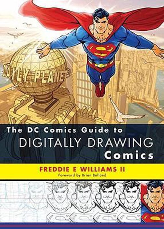 Dc Comics Guide To Digitally Drawing Comics - cover