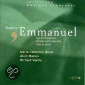 Emmanuel: Sonatines et Trio