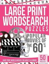Large Print Wordsearches Puzzles Popular Movies of the 60s